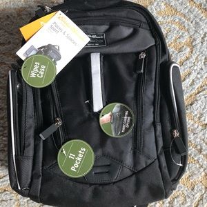 New with tags Eddie Bauer backpack diaper bag